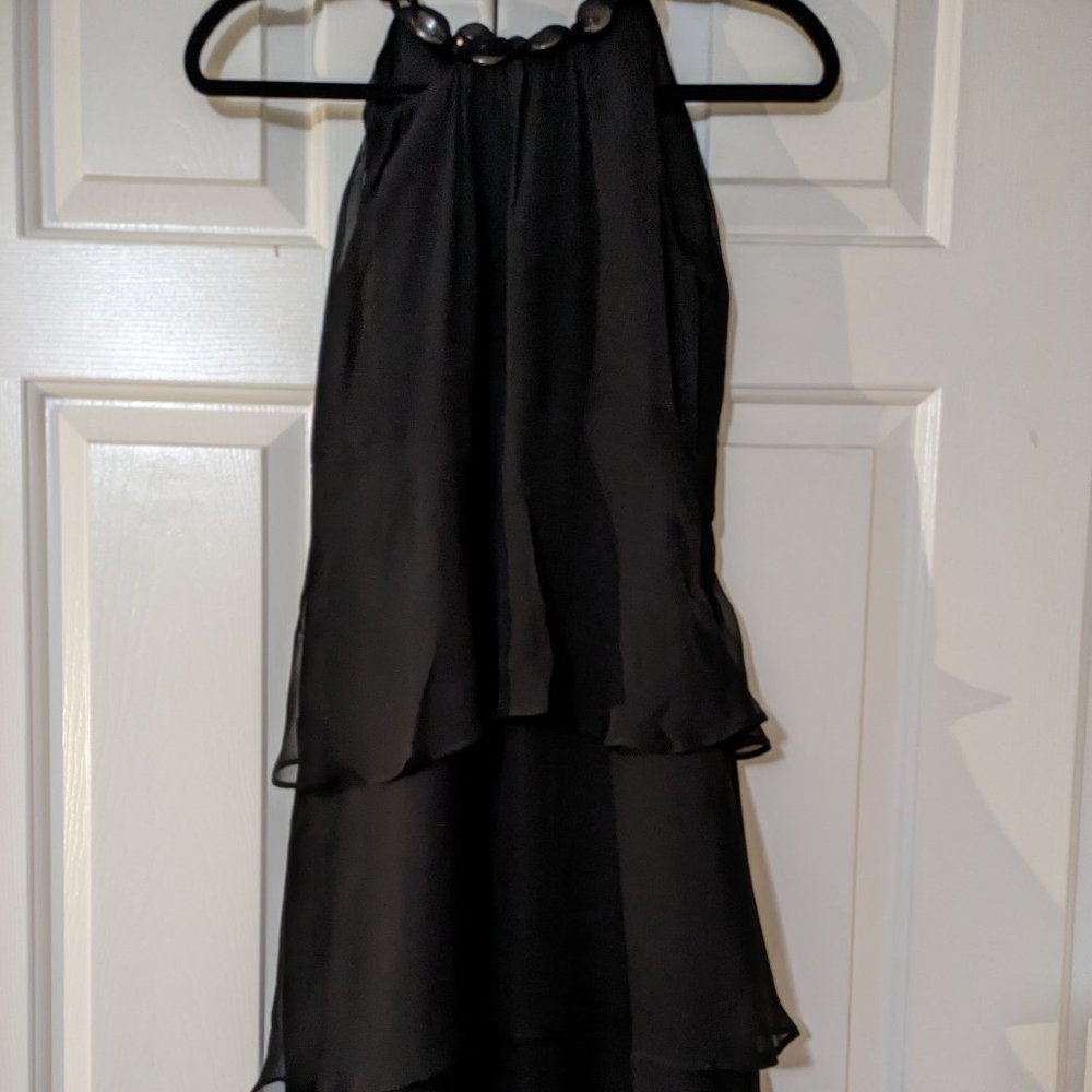 Black Layer Cocktail Dress